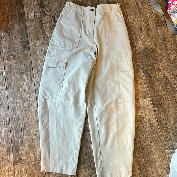 Lululemon Size 27 Light Utilitech Cargo Pocket High-Rise Pant Natural Ivory - Picture 2 of 7